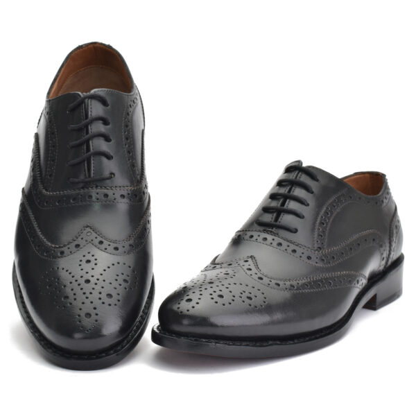 Gents Black Oxford Brogue (873/873B) Full soft leather upper and ...